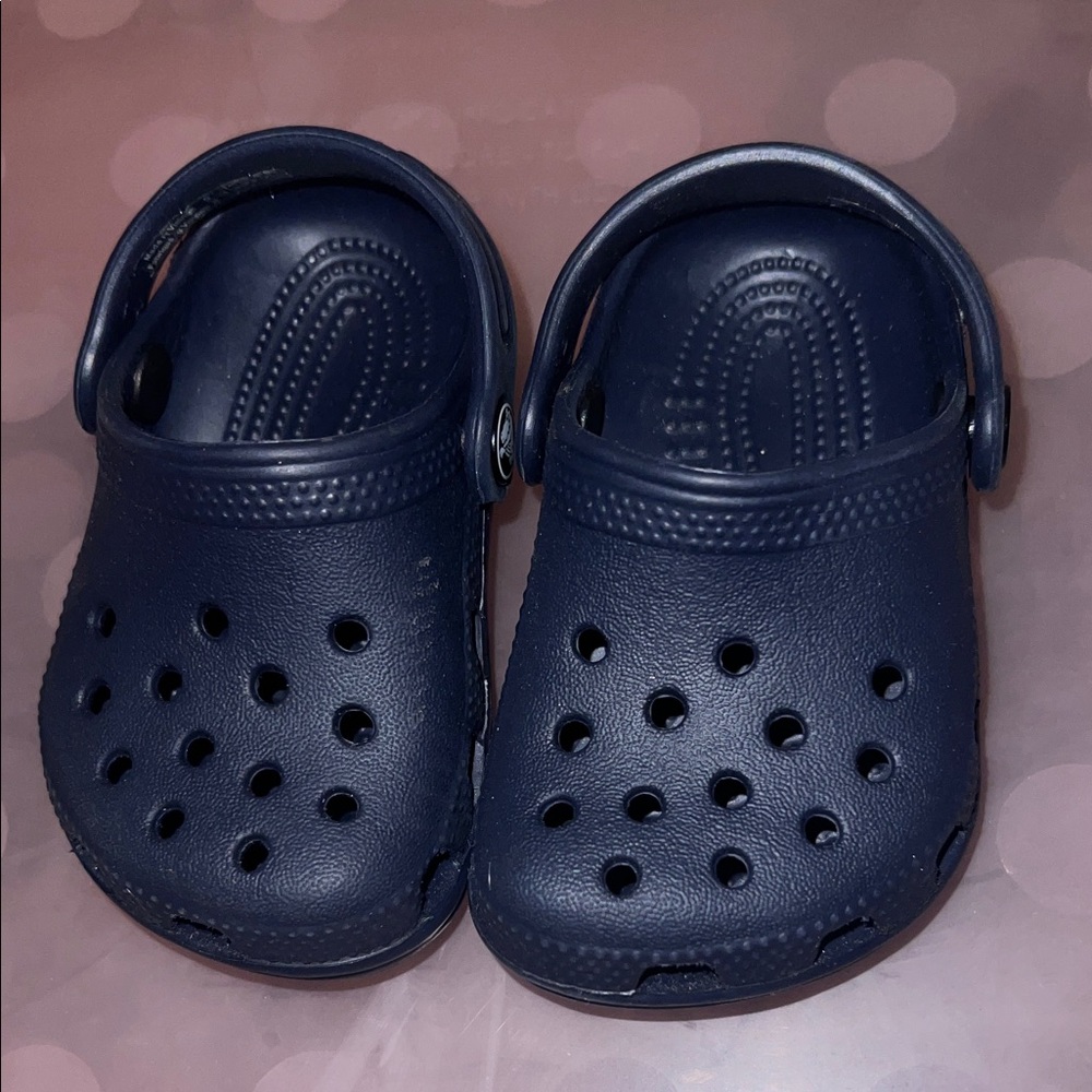 Crocs Navy Clogs